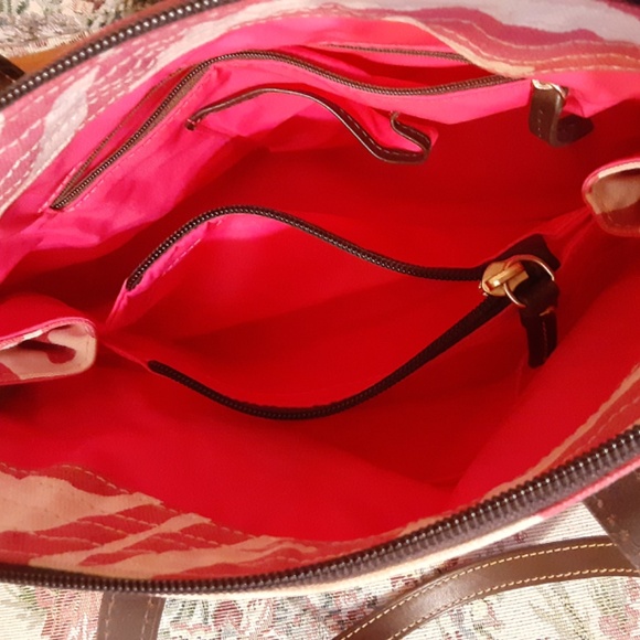 Dooney & Bourke Canvas & Leather Shoulder Bag - Picture 11 of 15